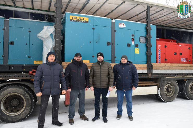 Кілійська громада отримала сім генераторів для підтримки критичної інфраструктури