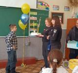 На Болградщині поліцейські привітали сина загиблого колеги Максима Магла