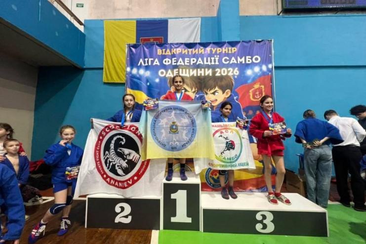 Самбісти з Арцизької громади вибороли нагороди на турнірі в Одесі