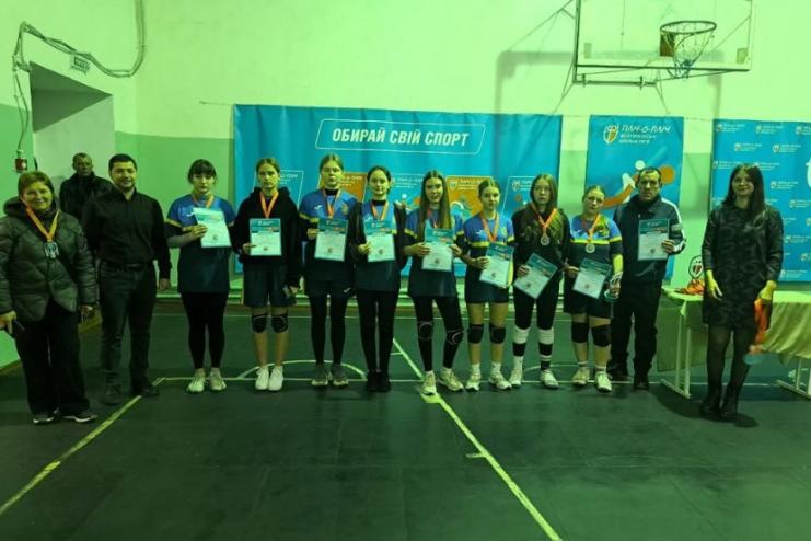 Арцизька громада здобула срібло на районному етапі Всеукраїнських шкільних ліг з волейболу