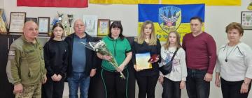 У Болграді родині загиблого воїна Едуарда Пельтека вручили орден «За мужність» (посмертно)