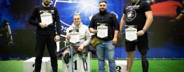 Одеські поліцейські взяли участь у ІІ чемпіонаті України серед ветеранів та ветеранок з богатирського багатоборства