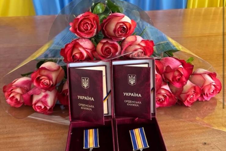 У Вилковому рідним загиблих військових вручили державні нагороди