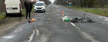 У Білгород-Дністровському районі в ДТП постраждала велосипедистка