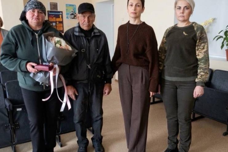 Вічна пам’ять Герою: у Ренійській громаді родині Володимира Жандарова вручили державну нагороду