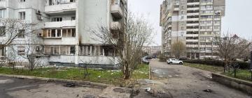 У Чорноморську внаслідок нічної атаки пошкоджено житлові будинки та інфраструктуру