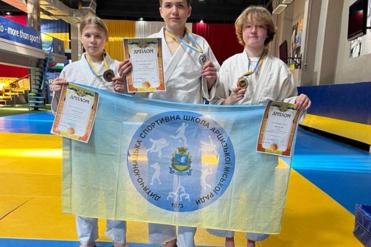 Юні спортсмени з Арциза вибороли призові місця на чемпіонаті Одещини з дзюдо