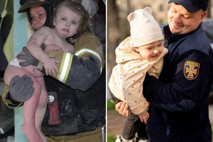 Янголи у формі: як одеські рятувальники врятували життя матері та дитини з-під завалів