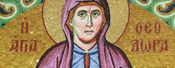 18 квітня. Пам'ять преподобної Феодори Солунської