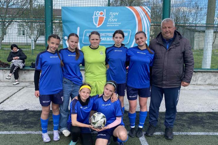 Футбольний успіх Арциза: дівчата з ліцею №5 пробилися до фіналу області