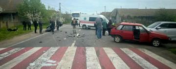 Подробиці вчорашньої ДТП у селищі Камчик за участю мотоцикла та двох автівок