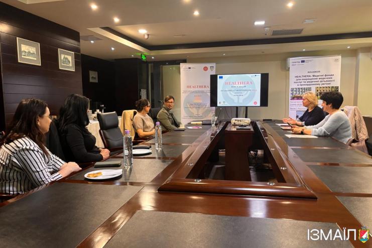 В Ізмаїлі продовжується реалізація проєкту «HEALTHERA — Медичні фонди для покращення медичних послуг та медичної діяльності в прикордонному регіоні»