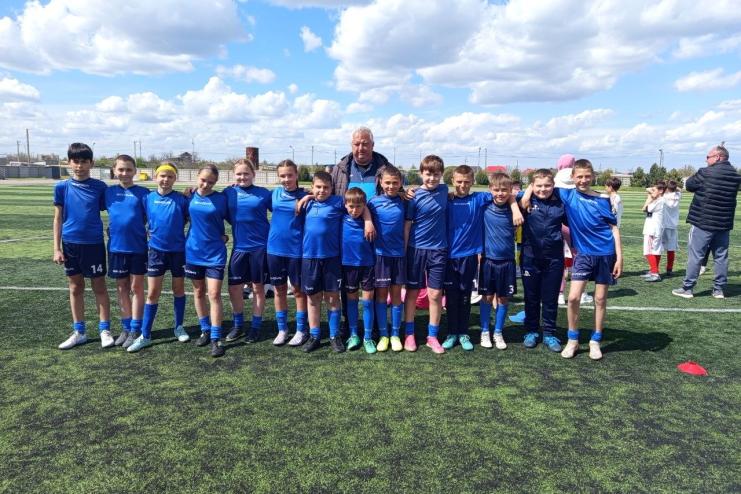 Команда  Арцизького ліцею №5 в четвірці лідерів обласного турніру «Шкільний м’яч»