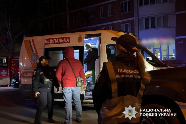 В Одесі внаслідок ворожої атаки постраждало 18 людей: поліція документує воєнний злочин