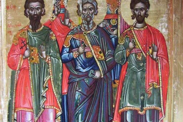 1 травня. Пам'ять святих мучеників Віктора, Зотика, Акіндіна та Зінона