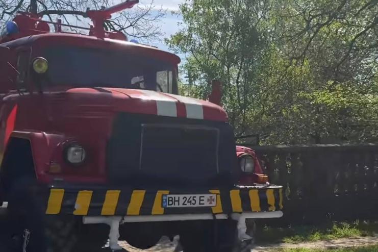 Лиманська громада отримала пожежний автомобіль для посилення безпеки сіл