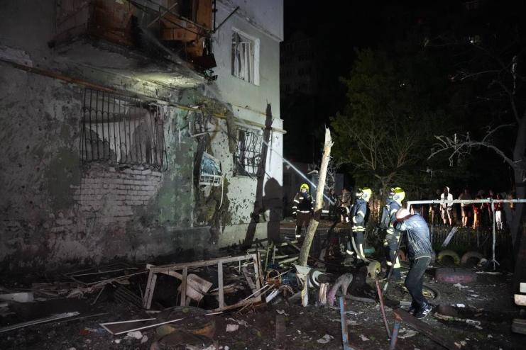 Унаслідок чергової масованої атаки ворожих безпілотників на Одещину постраждали семеро людей, двох із них госпіталізували
