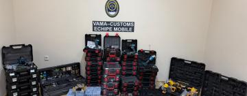 На пункті пропуску «Паланка» митники вилучили незадекларовані товари вартістю понад 7,5 тисячі доларів