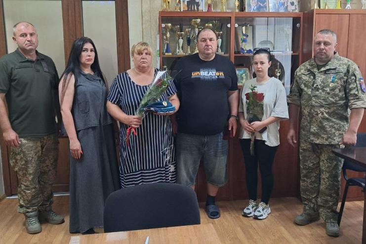 Родинам двох полеглих Героїв Арцизької громади передали посмертні державні нагороди