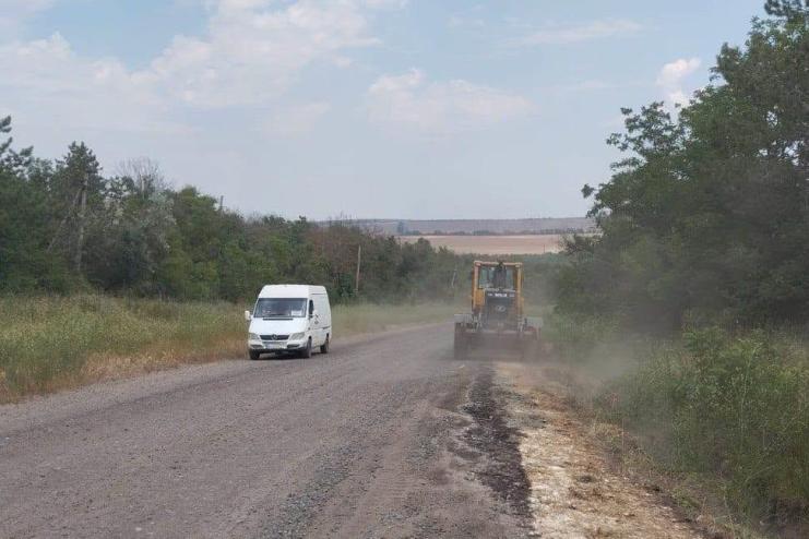 На автошляху Т-1644 у Буджацькій громаді стартував ремонт