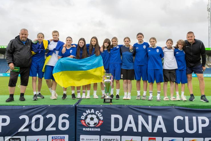 ФК «Чорноморець» здобув триумфальне «золото» на міжнародному турнірі Dana Cup-2026 у Данії