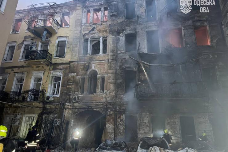 Повітряні сили повідомили деталі нічної комбінованої атаки на Одещину