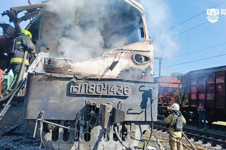 На Одещині завершили евакуацію пасажирів потягу, атакованого російськими військами