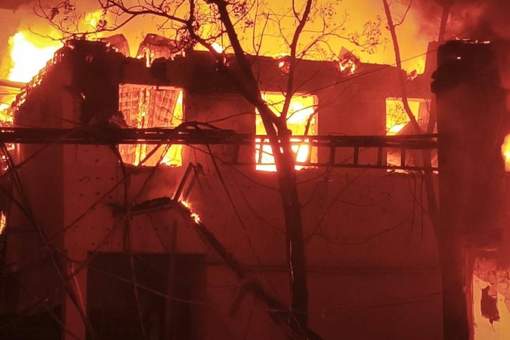 Ворожі безпілотники масовано атакували цивільну інфраструктуру на Білгород-Дністровщині