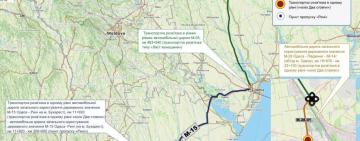 Для транзитного транспорту на Одещині скасували обмеження комендантської години в бік кордону