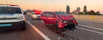Заснув за кермом: на трасі Київ-Одеса сталася ДТП із трьома постраждалими