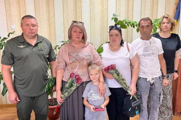 Орден «За мужність» III ступеня посмертно передали родині Захисника Дмитра Колесниченка