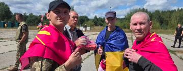 З російського полону повернулися п'ятеро захисників з Одещини