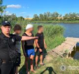 На водоймах Болградського району поліцейські нагадали відпочивальникам правила безпеки