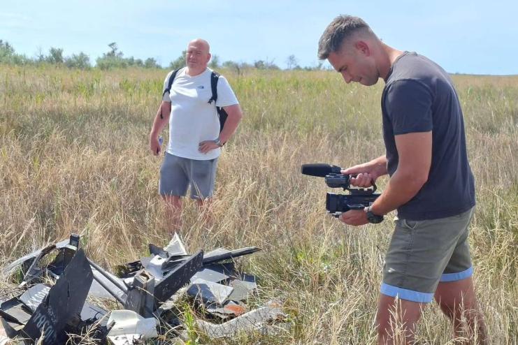 До нацпарку «Тузлівські лимани» завітали журналісти з Польщі: показали наслідки війни для природи