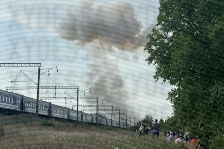 Ворожий безпілотник влучив у локомотив пасажирського поїзда «Житомир — Одеса»