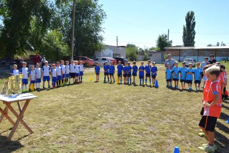 У Сараті юні футболісти змагалися за перемогу в турнірі до Дня Незалежності України