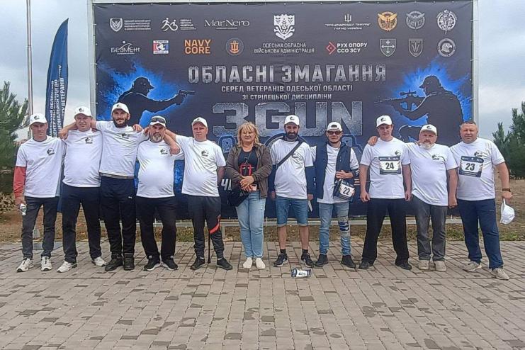 Ветерани Арцизької громади успішно виступили на обласних змаганнях «3GUN»