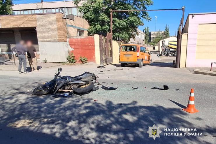 У Білгороді-Дністровському підліток на мотоциклі потрапив у ДТП під час обгону