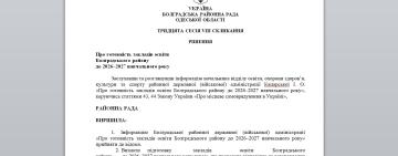 Готовність шкіл очима районної ради: що зазначено у рішенні про 2026–2027 навчальний рік