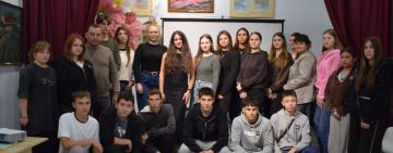 Від Босфору до Арарату: Василіса Мартинова розповіла арцизьким школярам, як маленькими кроками йти до великих мрій