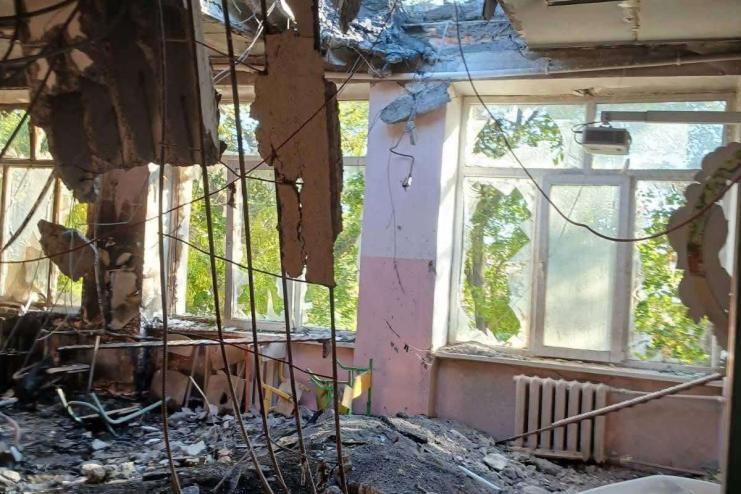 Російський удар пошкодив Міжлиманську гімназію на Одещині: учнів тимчасово перевели на інші форми навчання