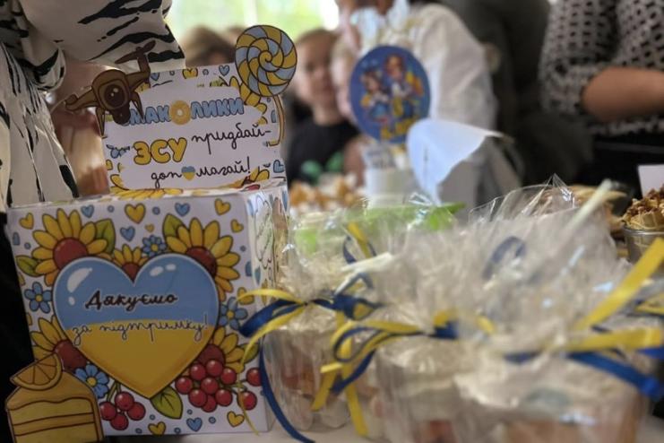 У Лиманській громаді провели благодійний ярмарок на підтримку ЗСУ